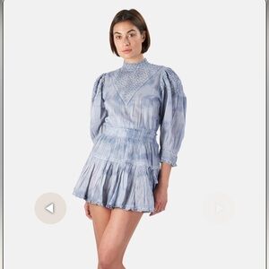 LoveShackFancy Viola Mini Dress EUC Size P